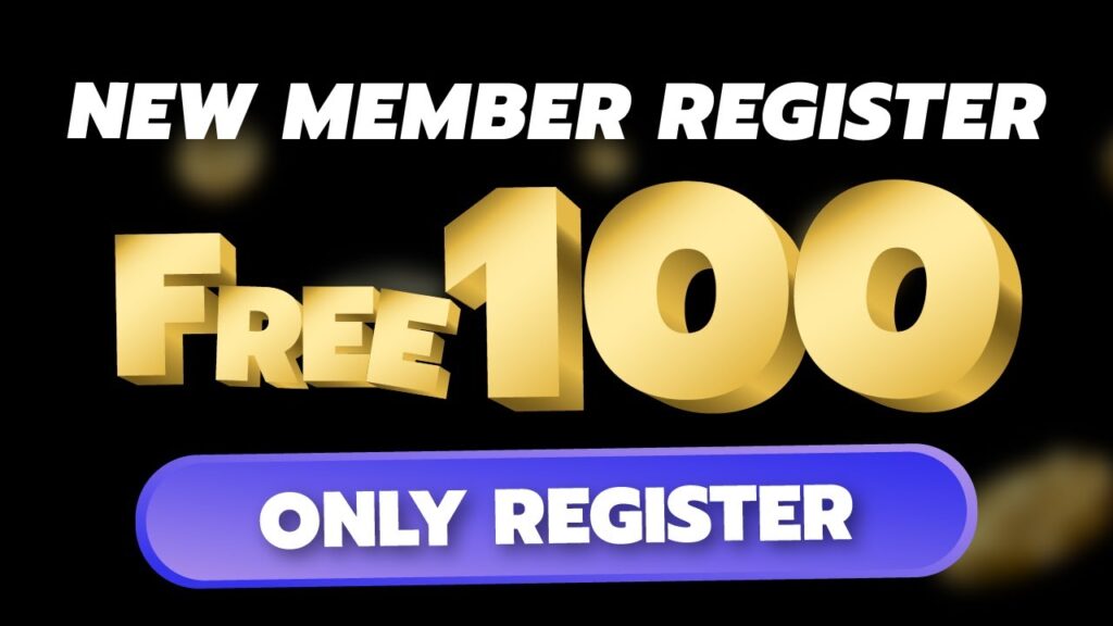 New Member Register Free 100