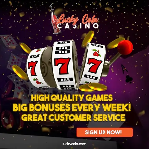 LUCKY COLA CASINO BIG BONUSES