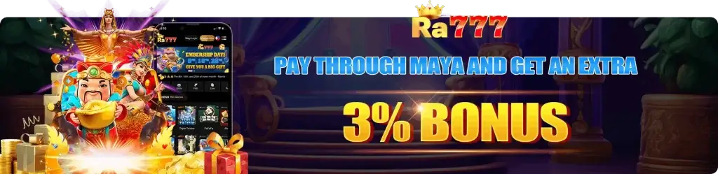 ra777 casino Bonus